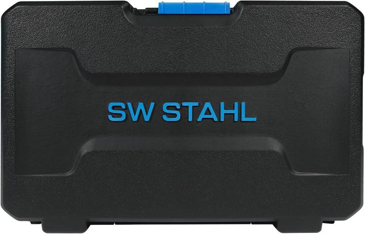 Image du produit SW-Stahl 07748L Jeu de clés à douilles 1/4" pouce hexagonal I Coffret à outils 48 pièces I Coffret de