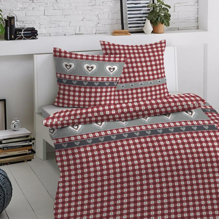 Produktbild Traumschlaf Landhausherzen (Bettwäsche Set, 80 x 80 cm, 240 x 220 cm)