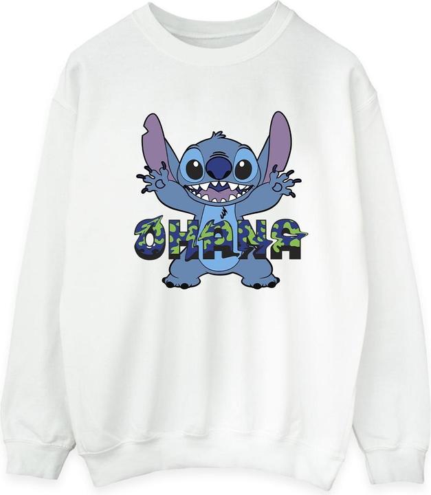 Image du produit Disney - Sweat LILO AND STITCH OHANA BLUE GLITCH - Homme (XXL)
