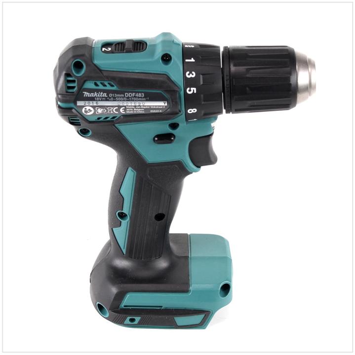Immagine prodotto Makita DDF483Z Trapano avvitatore a batteria 18 (Batteria ricaricabile)
