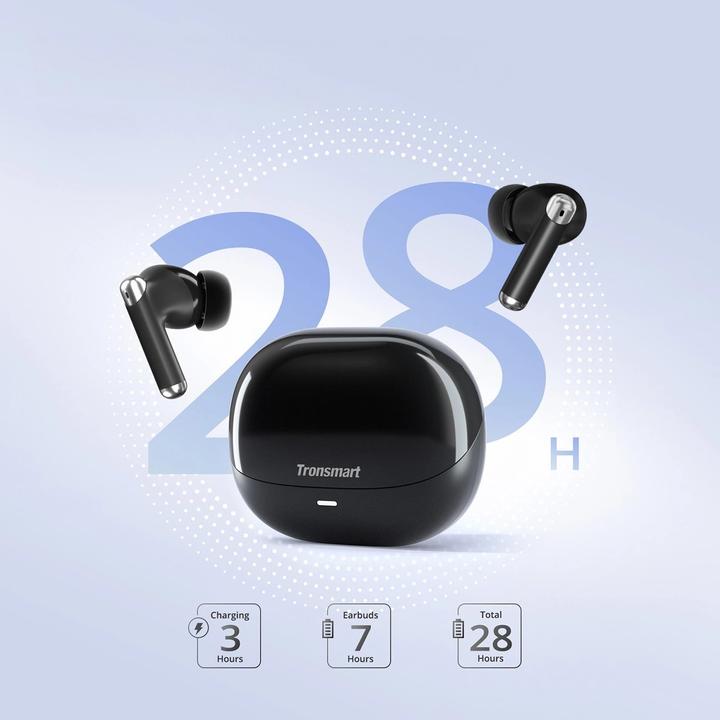 Produktbild Tronsmart TWS Sounfii R4 headphones (black) (7 h, Kabellos)