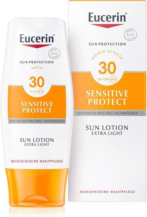 Immagine prodotto Eucerin SUN Sensitive Protect (Crema solare, SPF 30, 150 ml, 196 g)