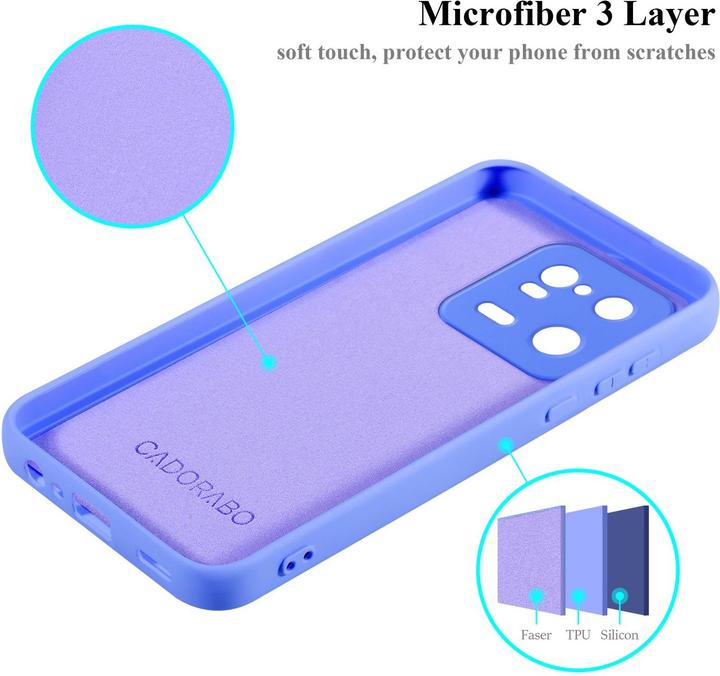 Produktbild Cadorabo Hülle für Xiaomi 13 Pro 5G TPU im Liquid Schutz Silikon Design (Xiaomi Redmi Note 13 Pro 5G)