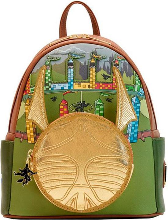 Image du produit Loungefly Harry Potter Golden Snitch Rucksack 26cm