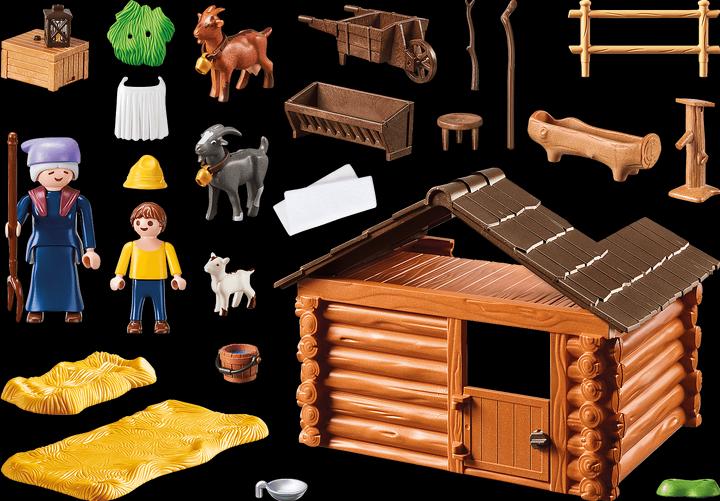 Produktbild Playmobil Peters Ziegenstall (70255, Playmobil Heidi)