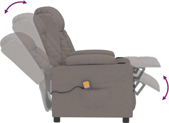 Actual product image VidaXL Elektrischer Massagesessel