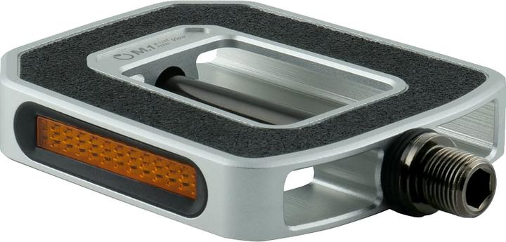 Immagine prodotto By.schulz Pedali 9/16" M-Line VIEW Urban - Pedali ALU Formato: 102x90mm Riflettore SILVER