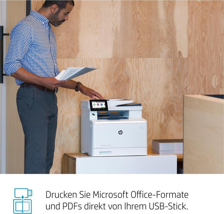 Actual product image HP M479fnw Color LaserJet Pro (Laser, Colour)