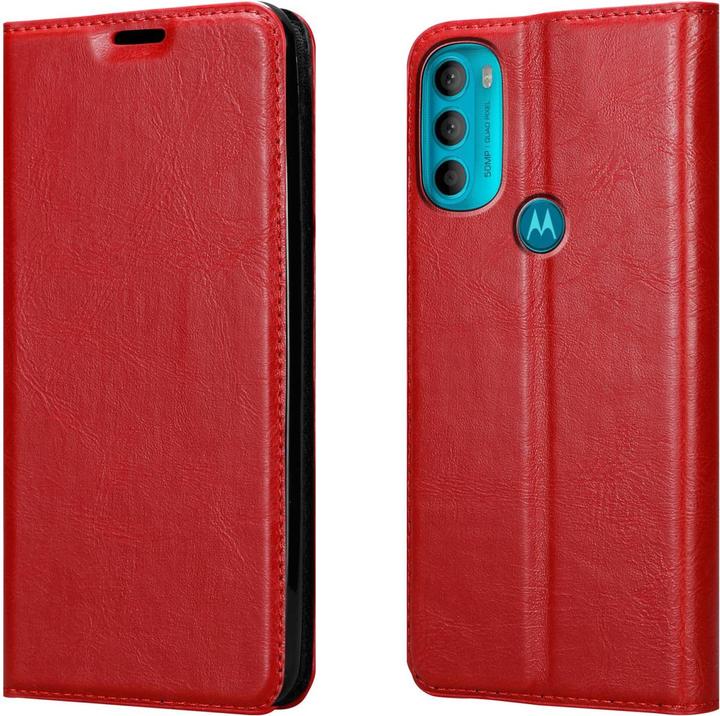 Actual product image Cadorabo Book Invis. Magnet sleeve (Motorola Moto G71 5G)