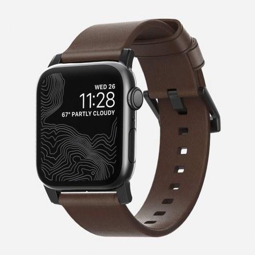 Immagine prodotto Nomad Cinghia di connessione moderna (44 mm, Acciaio inossidabile, Cuoio)
