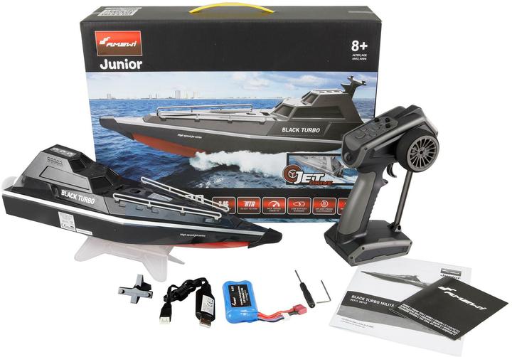 Image du produit Amewi Bateau Black Turbo Bateau