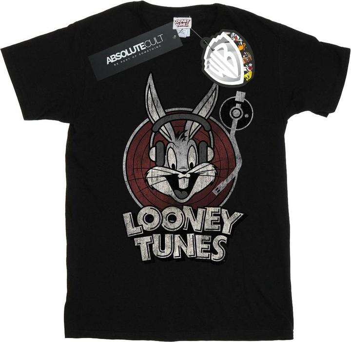 Produktbild Looney Tunes Bugs Bunny Circle Logo TShirt Mädchen (152, 158)