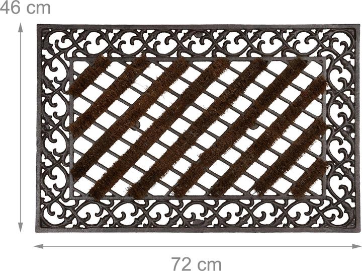 Immagine prodotto Relaxdays Zerbino (72 x 46 x 4 cm)
