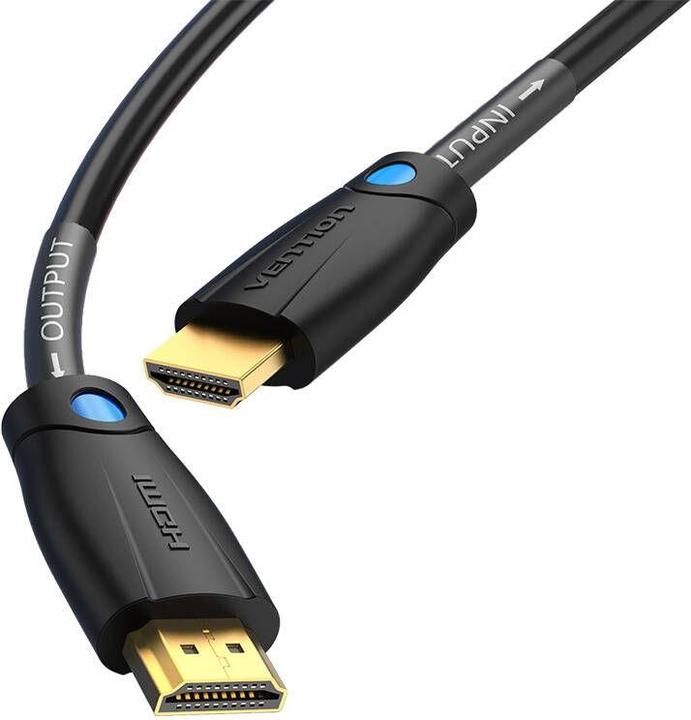 Actual product image Vention HDMI Cable 1m AAMBF (Black) (1 m, HDMI)