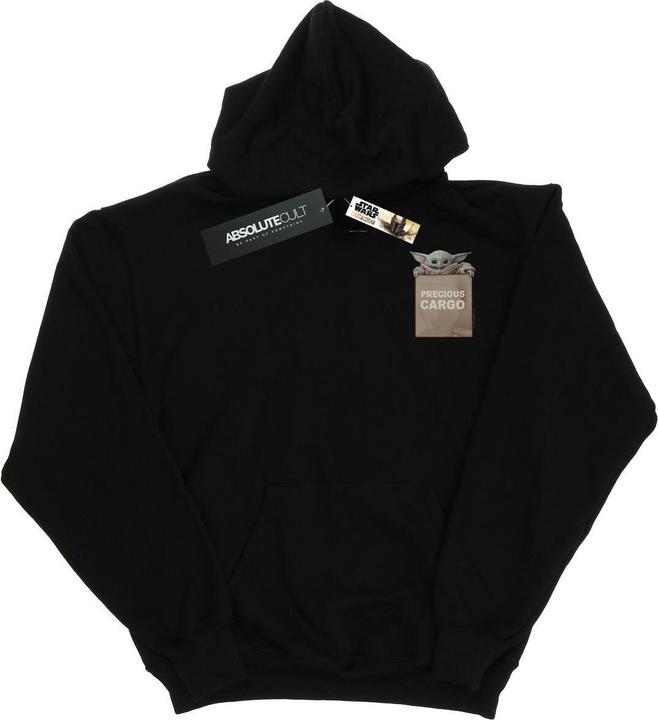 Immagine prodotto Star Wars The Mandalorian Precious Cargo Faux Pocket Felpa con Cappuccio Uomo (M)