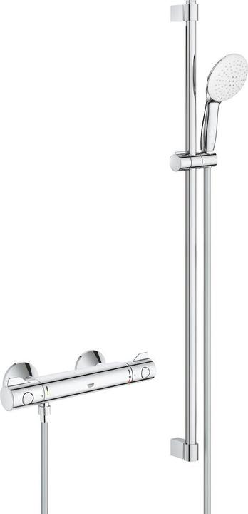 Grohe THM-Brausebatterie Grohtherm 800 34566 2 mit Brausegarnitur 900mm chrom