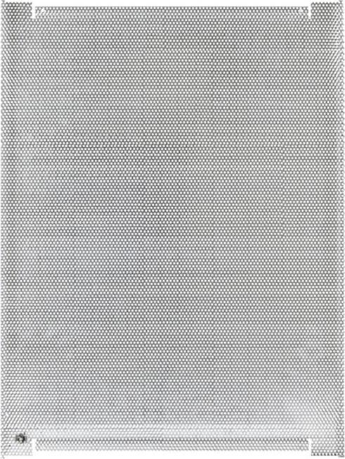 Actual product image Kathrein Mounting plate 400x600mm perforated steel back plate