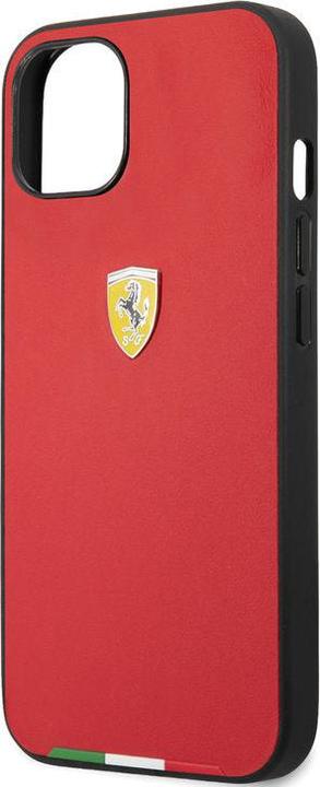 Produktbild Ferrari Hülle iPhone 13 - Hardcase Schutzhülle Italian Flag Line rot No.166 (Apple iPhone 13)
