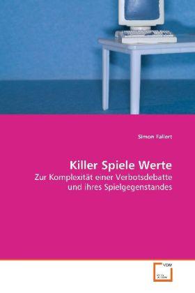 Actual product image Killer Spiele Werte (Simon Fallert, 2009)
