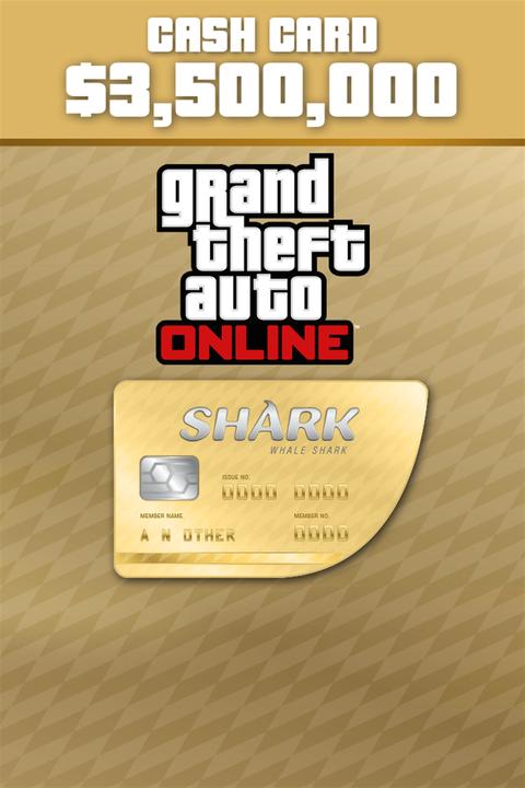 Produktbild Microsoft Grand Theft Auto V: Whale Shark Card (Xbox One X, Xbox Series X, Xbox One S, Xbox Series S)