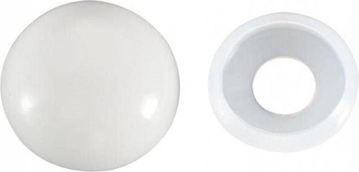 Produktbild FTM Abdeckkappen 2-teilig, Weiss 15 x 5 mm, 8 Stück