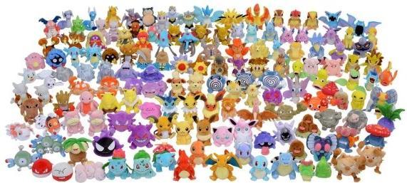 Actual product image Pokémon Magnemite Sitting Cuties Plush - 13 cm (9 cm)