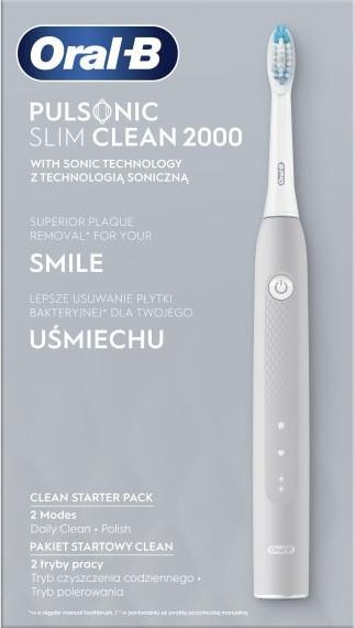 Produktbild Oral-B Pulsonic Slim Clean 2000 Erwachsener Zahnbürste (Schallzahnbürste)