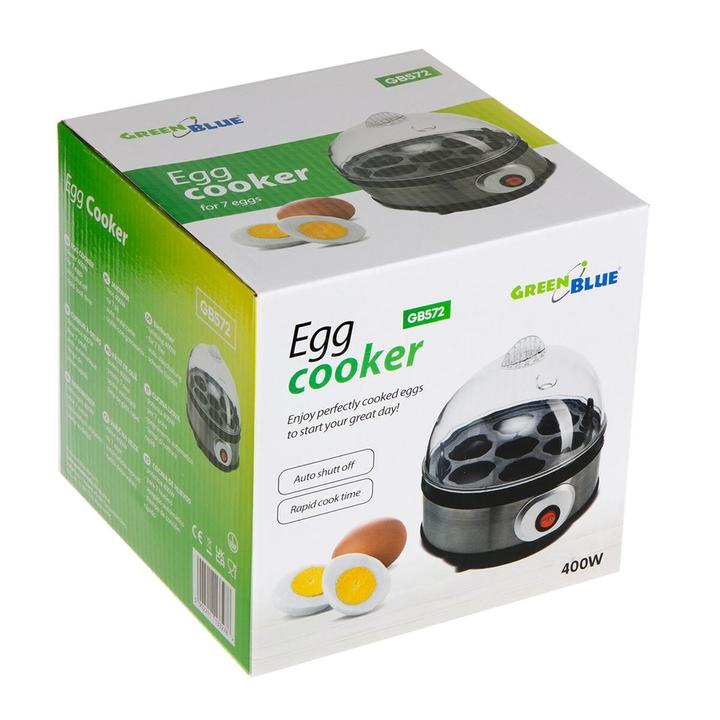 Immagine prodotto Greenblue Caldaia automatica per uova potenza 400W fino a 7 uova misurino 220-240V 50 Hz GB57