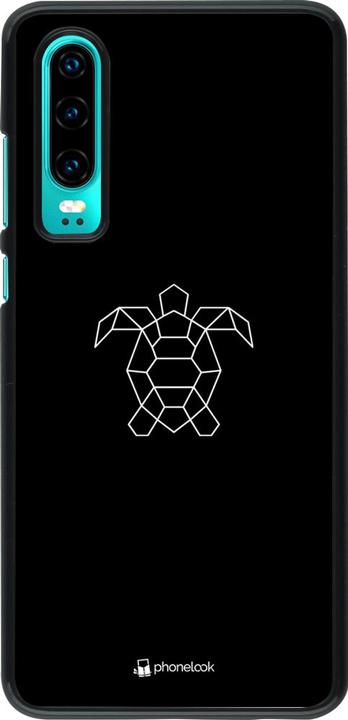 Immagine prodotto PhoneLook Cover Turtles linee su nero (Huawei P30)