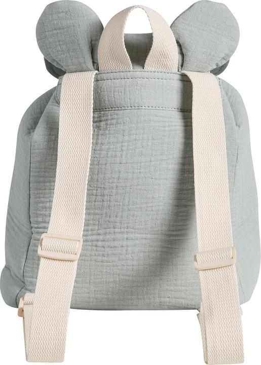 Actual product image Vertbaudet Children's muslin daycare backpack with ears