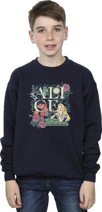 Image du produit Disney Sweat-shirt garçon Alice In Wonderland Leafy Garden (152, 158)