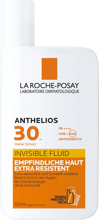 Produktbild La Roche Posay Anthelios Invisible Fluid (Sonnencreme Gesicht, SPF 30, 50 ml, 74 g)