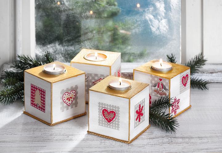 Actual product image VBS Tea light cubes (8 x 8 x 8 cm)