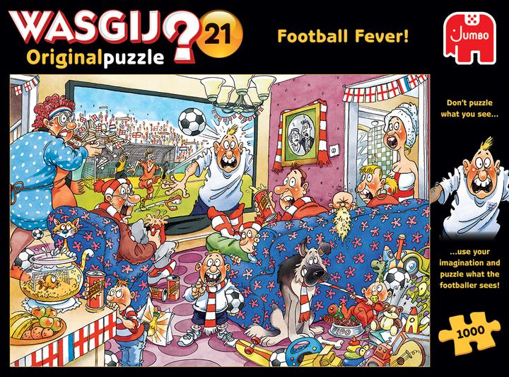 Productafbeelding Jumbo Puzzel Wasgij Origineel 21 Footba (1000 onderdelen)