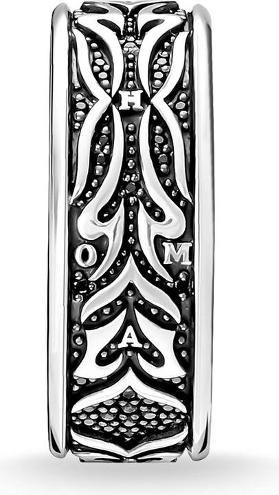 Produktbild Thomas Sabo Ring Tiger Muster Schwarz (64, 925 Silber)
