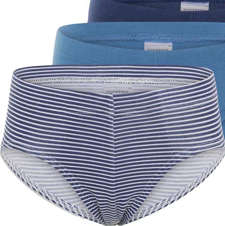 Produktbild Schiesser 3er Pack 95/5 Organic Cotton Slip / Unterhose (92, 3er Pack)