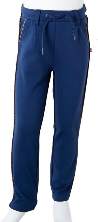Produktbild VidaXL Kinderhose mit Kordelzug Marineblau 140,Farbe (140)