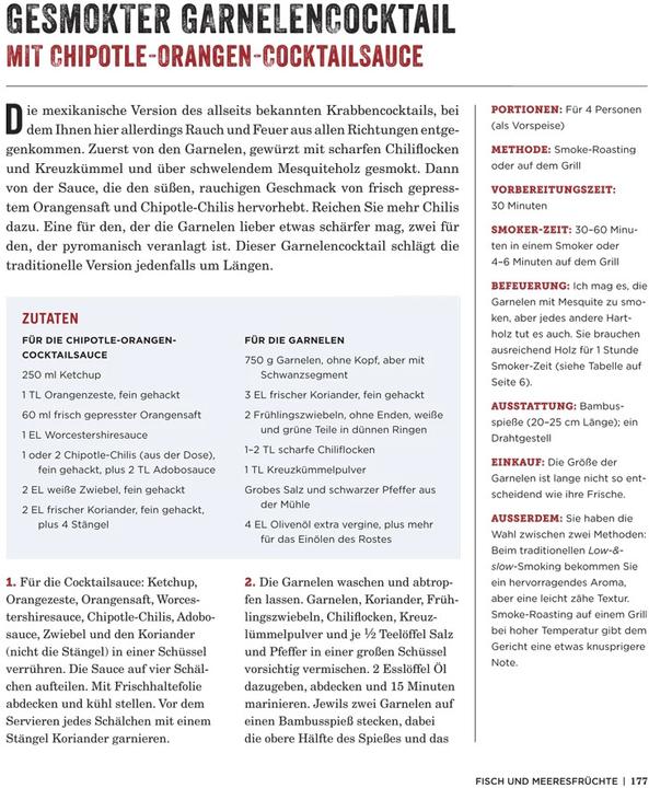 Produktbild Steven Raichlens Smoker Bible (Deutsch, Steven Raichlen, 2017)