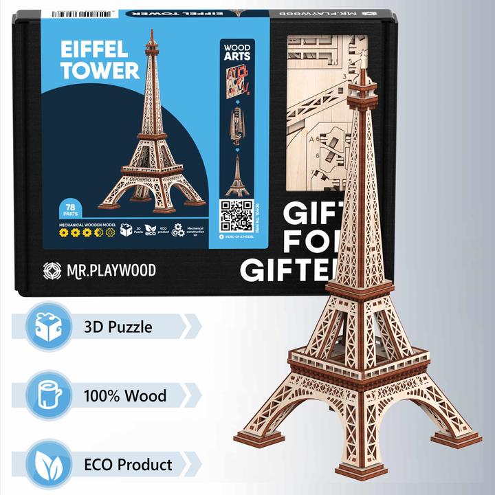 Actual product image Mr Playwood : Eiffel Tower