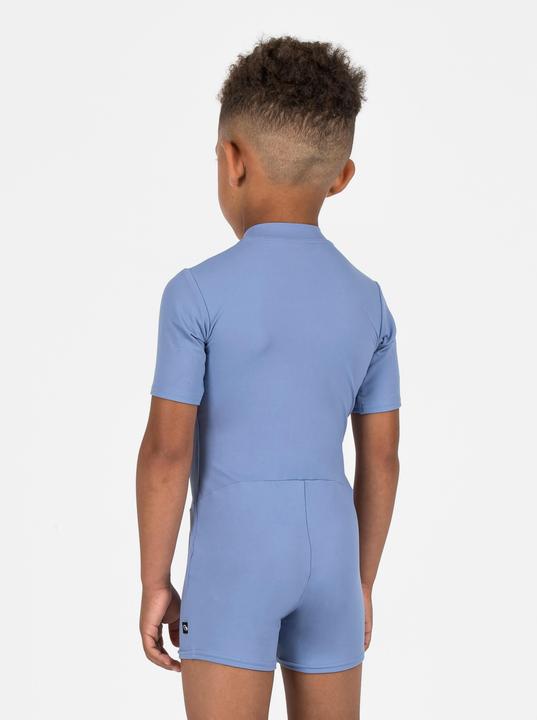 Actual product image Nabaiji Schwimmanzug Baby kurzarm kurze Beine - blau (5, 6)