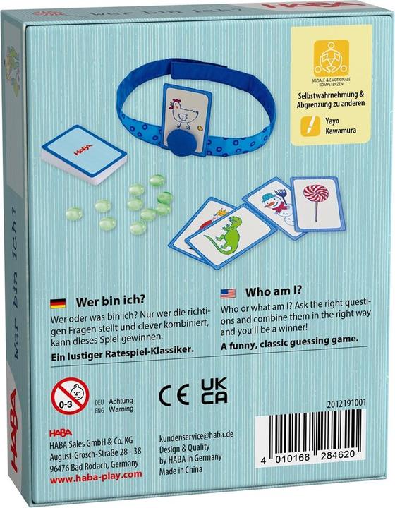 Actual product image Haba Wer bin ich? (German, English)