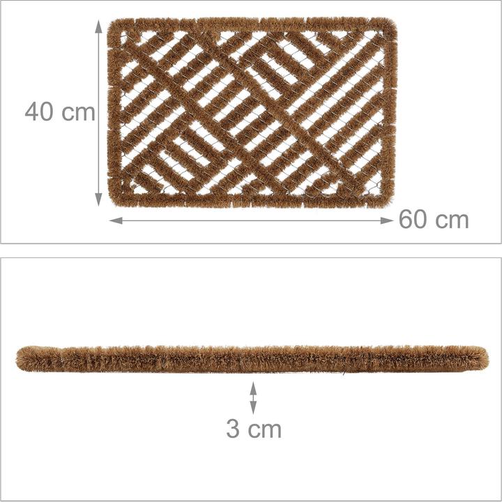 Actual product image Relaxdays Wire mesh mat (60 x 40 x 3 cm)