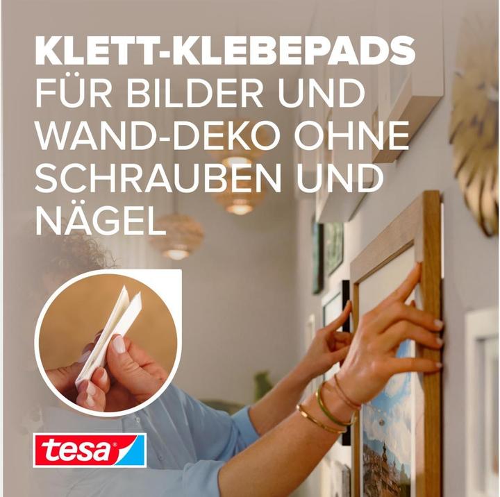 Produktbild tesa Powerstrips Klett-Klebepads (5.40 kg)