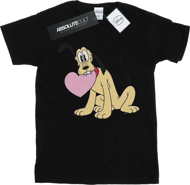 Immagine prodotto Disney Pluto Love Heart Maglietta Uomo (S)