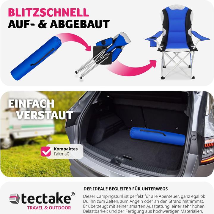 Produktbild tectake Campingstuhl