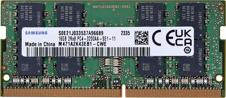 Produktbild Samsung M471A2K43EB1-CWE (1 x 16GB, 3200 MHz, DDR4-RAM, SO-DIMM)