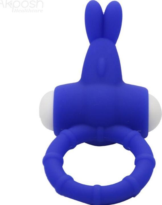 Image du produit Armony Ms Bunny Anneau Vibrant Silicone Bleu