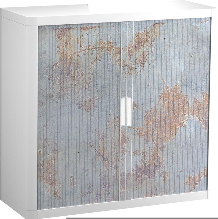 Immagine prodotto Paperflow easyOffice Armadio industriale a tapparelle 62529 1 ripiano 110,0 x 41,5 x 104,0 cm