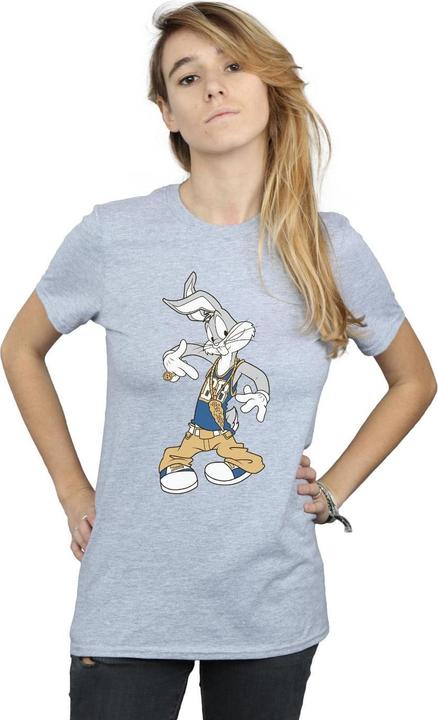 Immagine prodotto Looney Tunes Rapper Maglietta Ampia Bugs Bunny Donna (3XL)