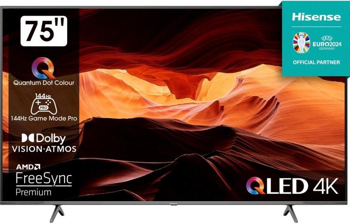 Image du produit Hisense TV 75E77KQ/Pro sw Téléviseur QLED (74.41", QLED, 4K)